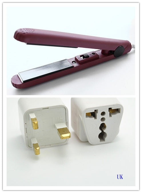 Mini hair straightener