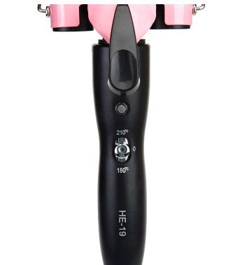 HE-19 Horse Hair Curler Achieve small curls, large volume, and water ripple waves effortlessly-Perfect styling versatility