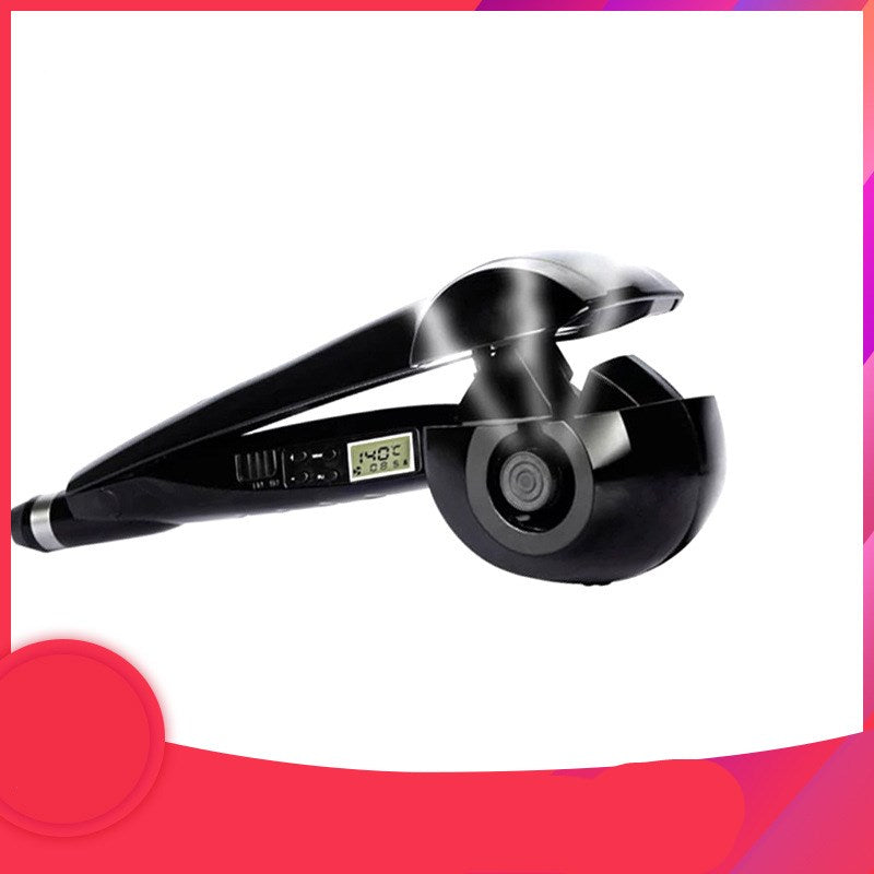 LCD Automatic Curling Rod Ceramic Corn Perm Curling Iron