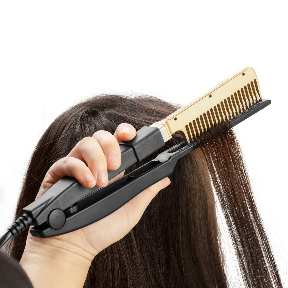 New style clip hair straightener wet and dry portable household