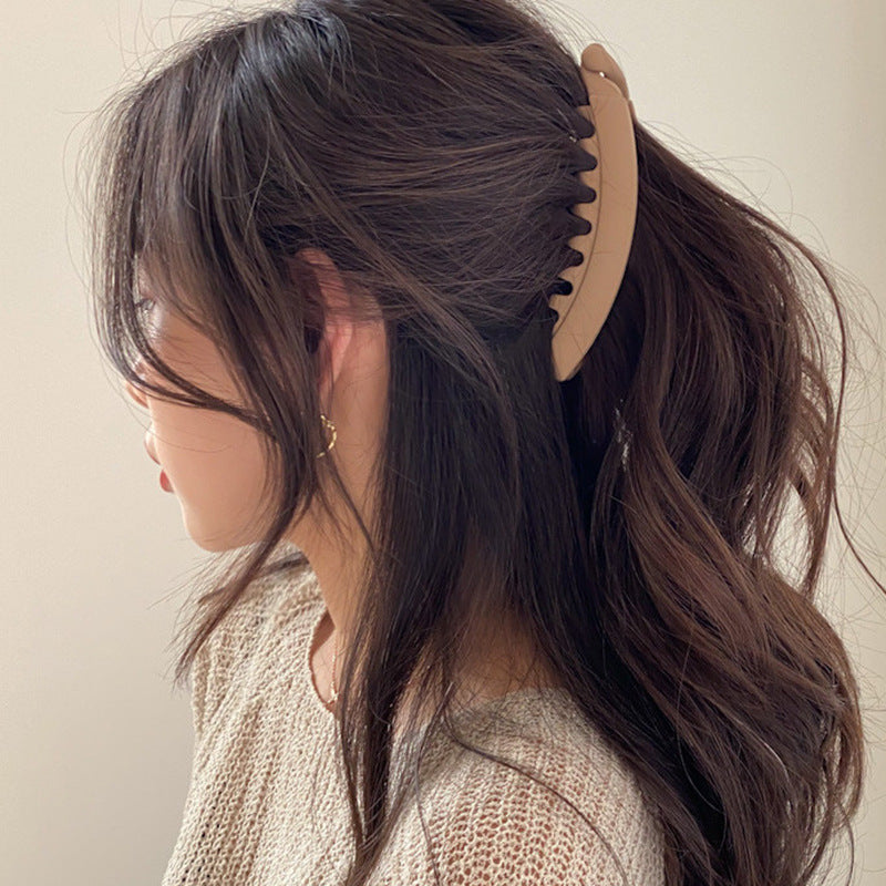 Genius Hair Clip Claws Banana Chic Hair Clamps Hairpin Strong Hold Ponytail