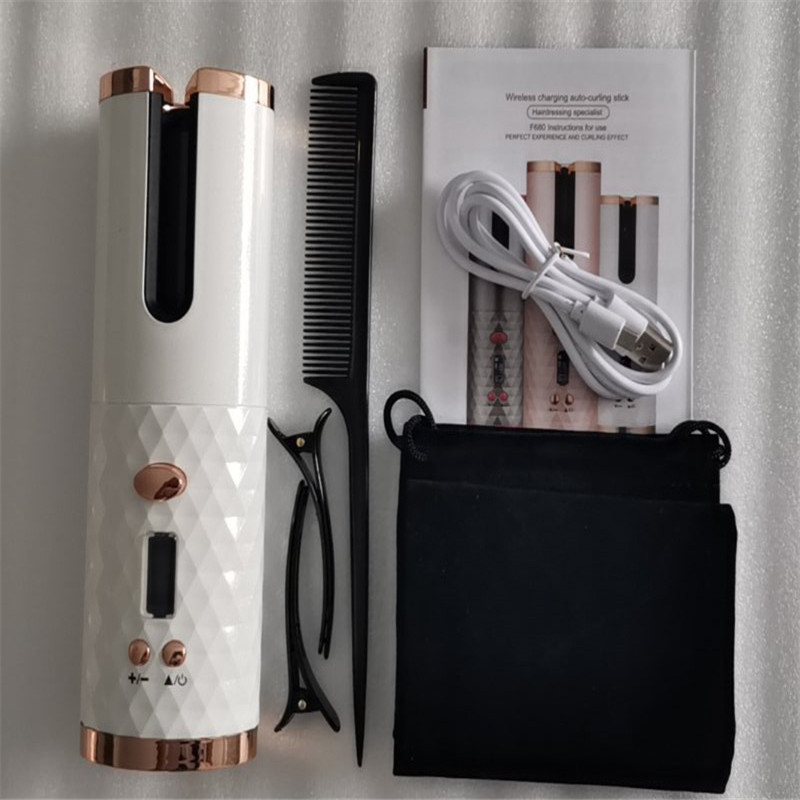 Professional Wireless Multifunctional Curling Iron with USB Charging