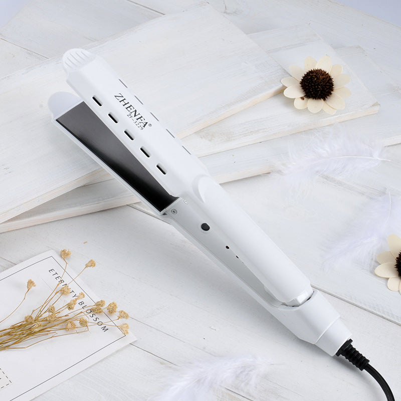 Versatile Curling Tool for Straightening and Curling in Wet or Dry Hair