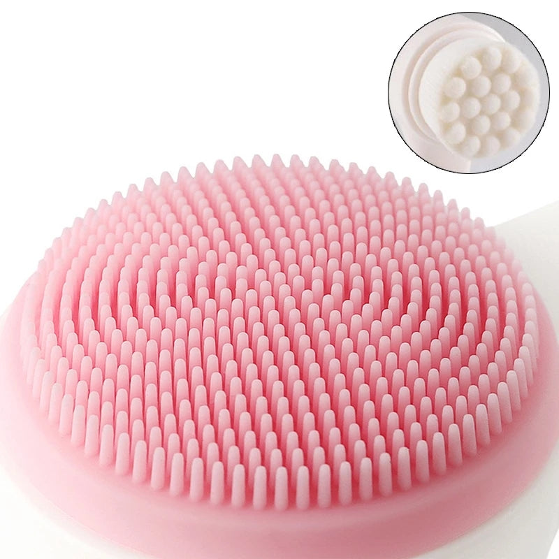 Facial Cleansing Brush with Vibration Massage for Gentle Face Cleaning and Washing