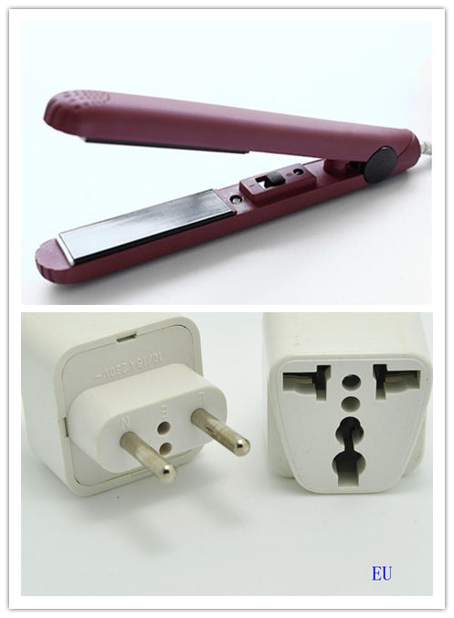 Mini hair straightener