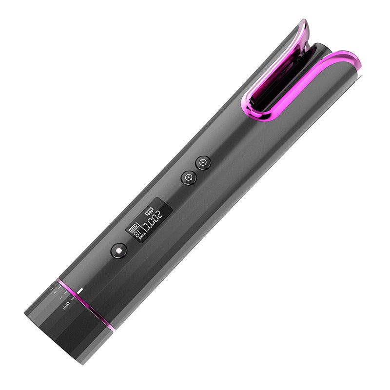 Automatic Hair Curler USB Cordless Wireless Auto Ceramic Curling Iron