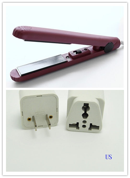 Mini hair straightener