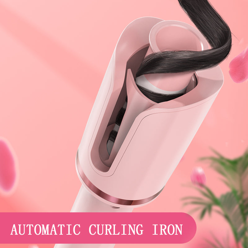 American Auto Rotate Hair Curler Ceramic Curling Iron Long-lasting Hair Styling