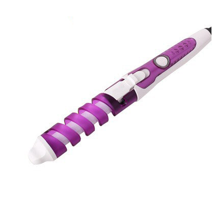 Spiral curling iron