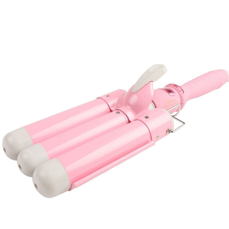 Big Wave Egg Curling Iron for Women with Three-Row Design