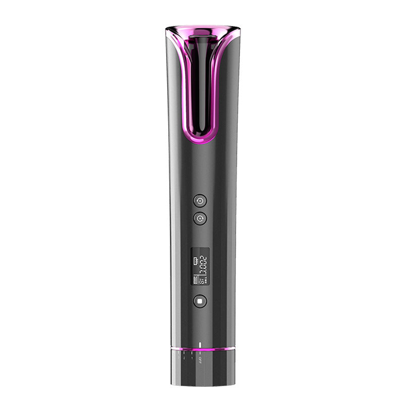 Automatic Hair Curler USB Cordless Wireless Auto Ceramic Curling Iron