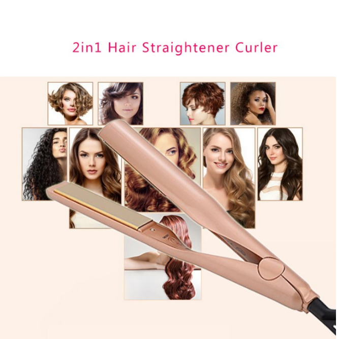 2 IN 1 Mestar Iron Pro Automatic Rotating Roller Hair curler tool