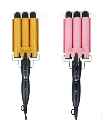 HE-19 Horse Hair Curler Achieve small curls, large volume, and water ripple waves effortlessly-Perfect styling versatility