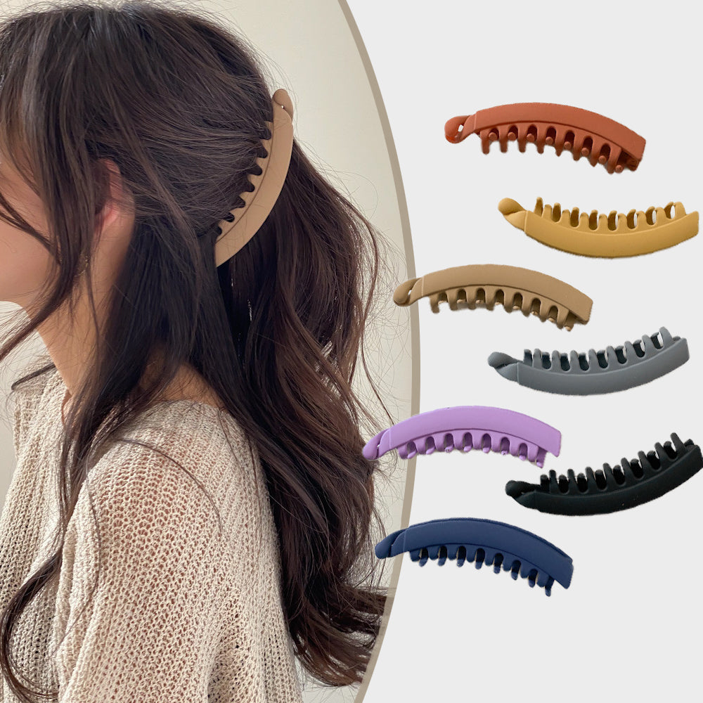 Genius Hair Clip Claws Banana Chic Hair Clamps Hairpin Strong Hold Ponytail