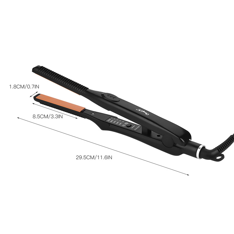 Professional flat iron ceramic hair straightener