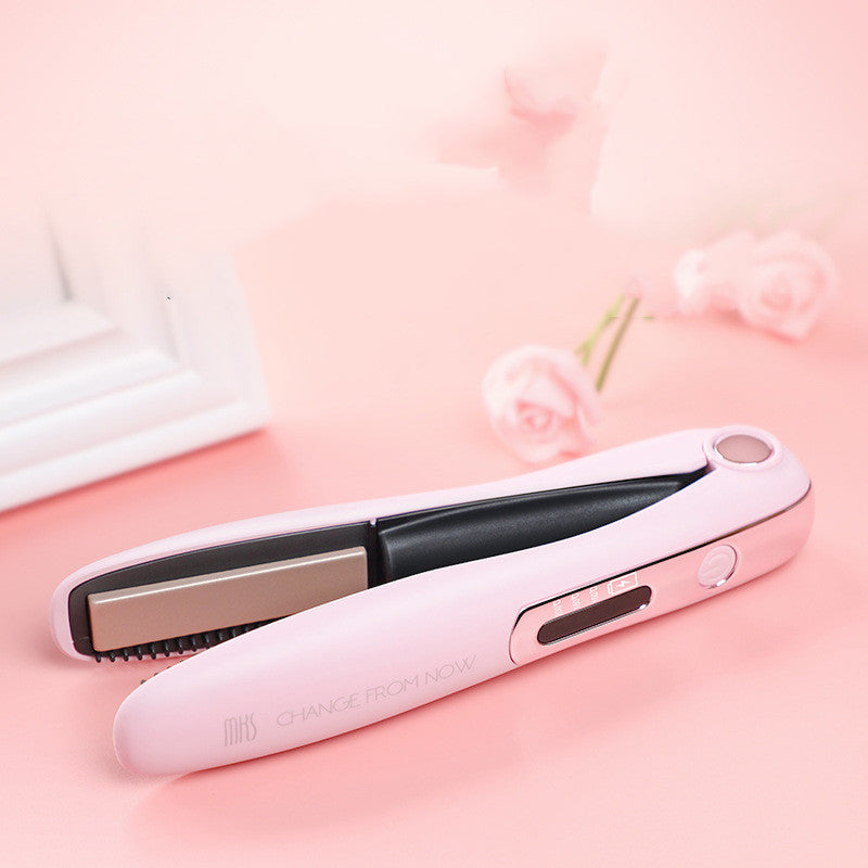 Elm-M Wireless Hair Styler for On-the-Go Straightening and Curling