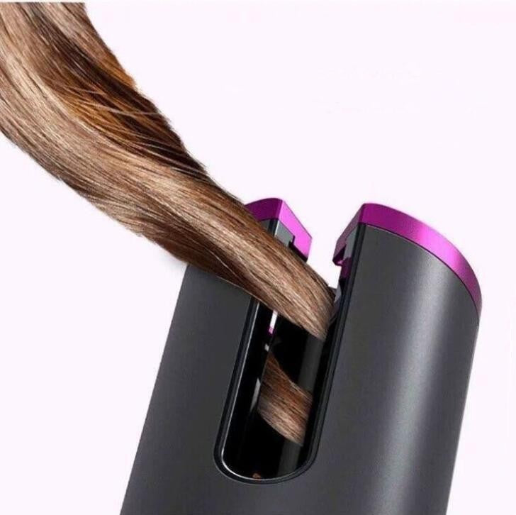 Wireless Electric Auto Curler – Effortless Curling Stick