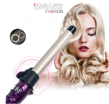 Maa-U 360 Degree Automatic Rotation  Curling Iron