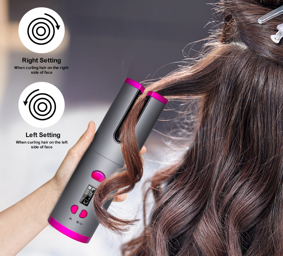 Professional Wireless Multifunctional Curling Iron with USB Charging