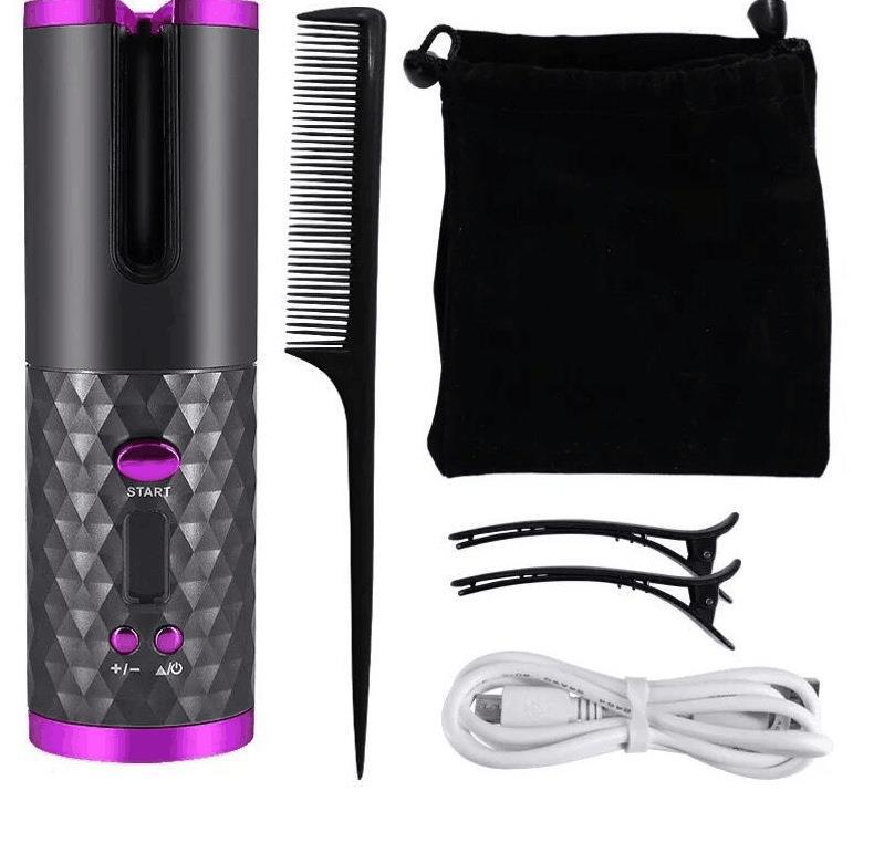 Wireless Electric Auto Curler – Effortless Curling Stick