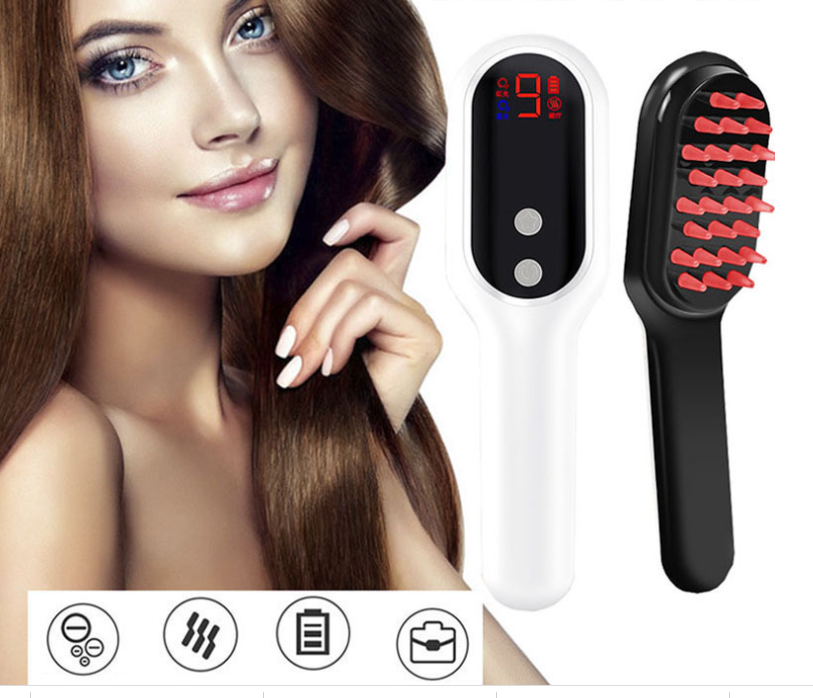 Professional Electric Head Massager Magnetic Therapy Hair Growth Comb