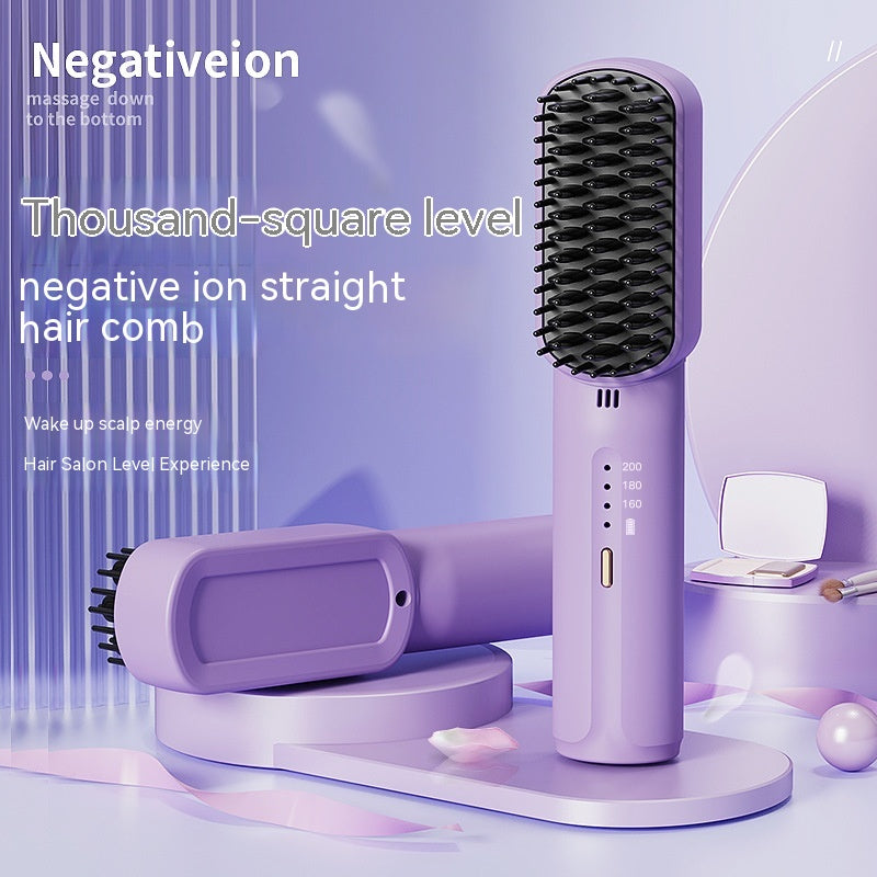 Authentic Charging Straight Comb Negative Ions