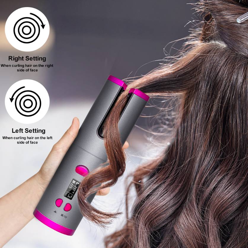 Professional Wireless Multifunctional Curling Iron with USB Charging