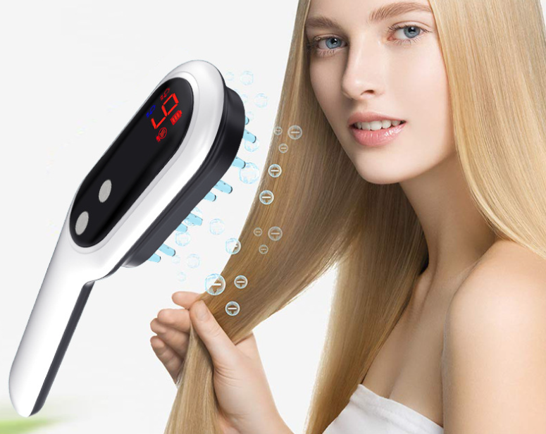 Professional Electric Head Massager Magnetic Therapy Hair Growth Comb