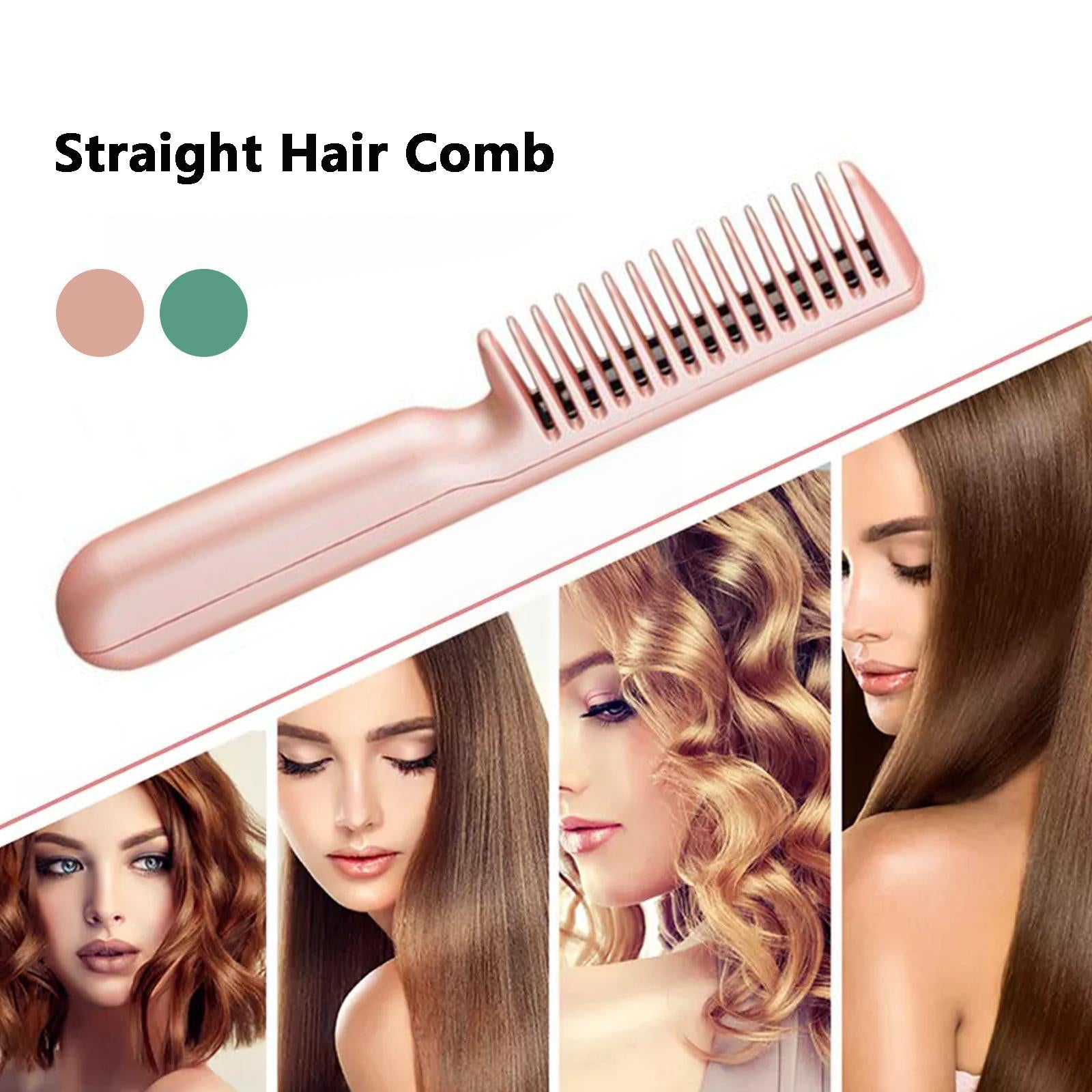 Portable 2-in-1 Wireless Hair Styler - curling comb