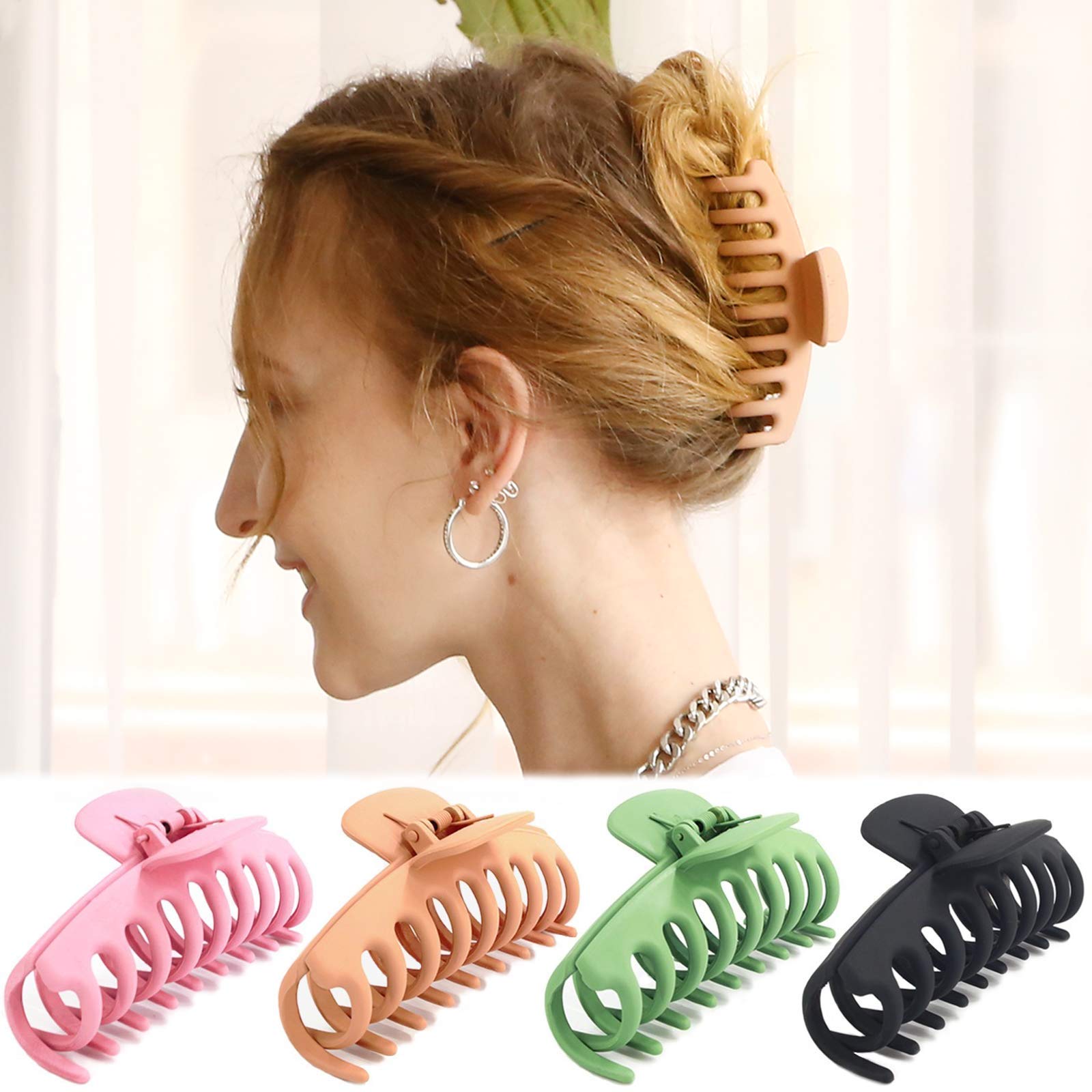 Colored Ponytail Clip Shower Clip Hair Accessory